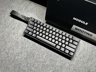 Fully modified wooting GH60 full carbon fiber package theme style