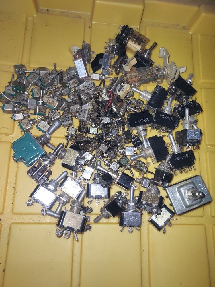 Old Toggle Switches Made In USA