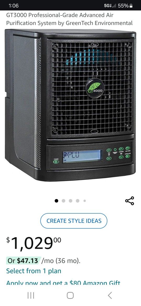 Envirotech Gt3000 Air Purifier 