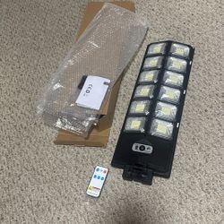 luz solar control remoto automática