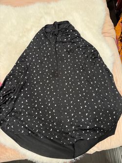 Cape black moon & stars