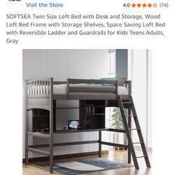 Loft Bed With Desk