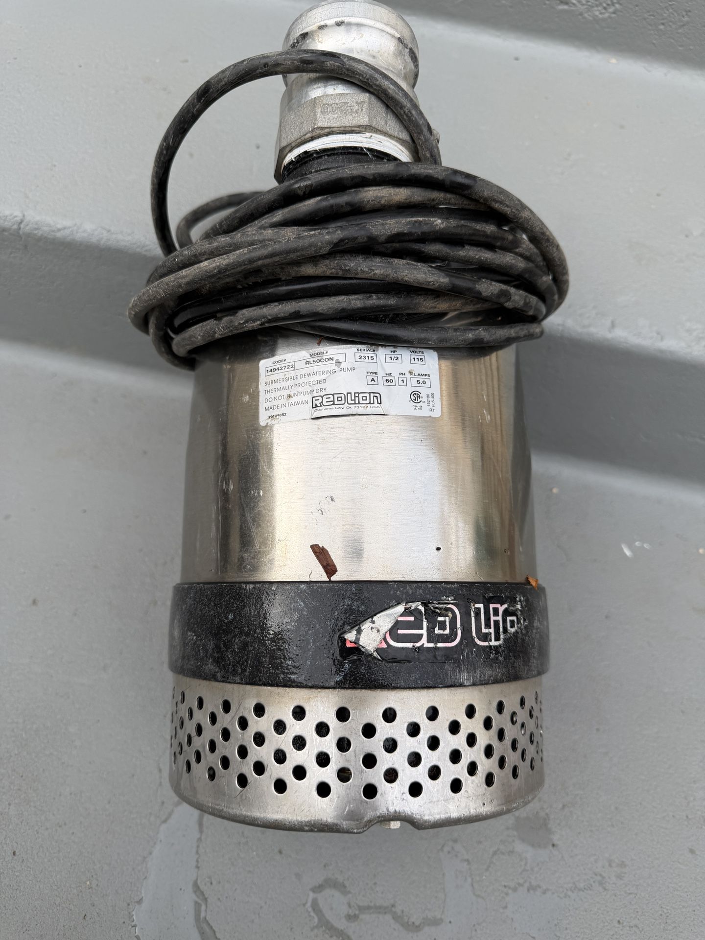 Dewatering Submersible Pump