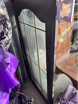 $10 Wood/glass hinged door for crafting a cabinet!