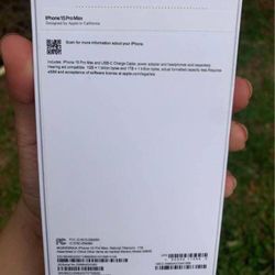 iPhone 15 Promax Unbox For Sale 
