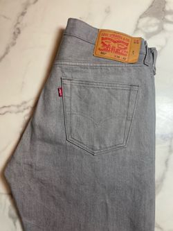 Levi’s 501 Original Fit Light Gray Jeans W34 x L32