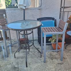 Bar Height Patio Set