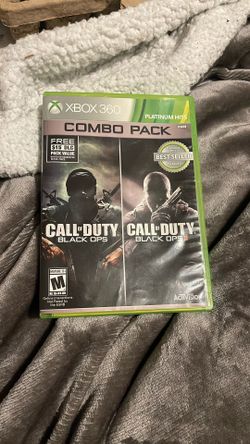 X Box 360 Dual Pack Black Ops & Black Ops 2