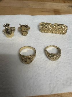 Solid Gold Rings 10k