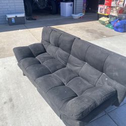 Black Futon Sofa