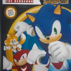 New Sonic The Hedgehog Coloring And Activity Book