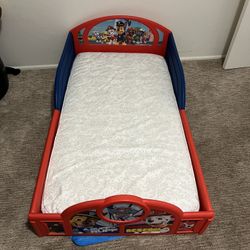 Kids Bed Frame With Mattress 