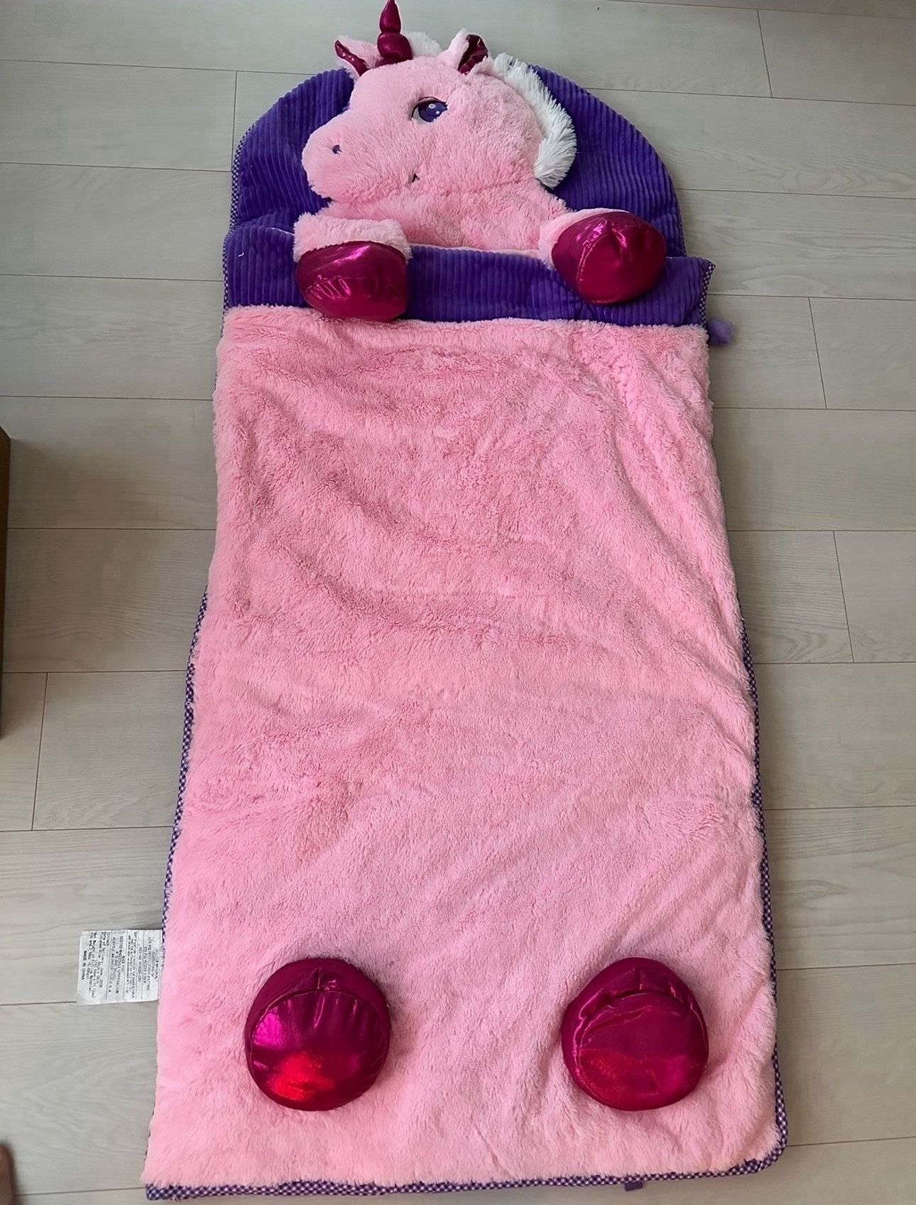 Unicorn Plush Sleeping Bag