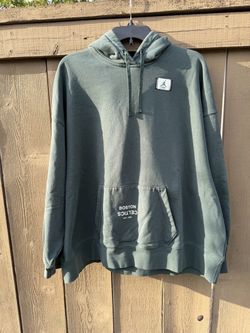 Vintage Nike Flight Boston Celtics Air Jordan Hooded Mens NBA Sweatshirt - XL