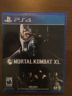 Sony PlayStation ps4 mortal kombat xl