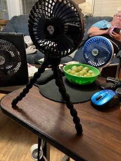 Spider like rechargable fan lot
