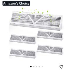 7397: New 4 Pcs Baseboard Register Vent 24 Inch Duct Opening Size Baseboard Vent Covers
