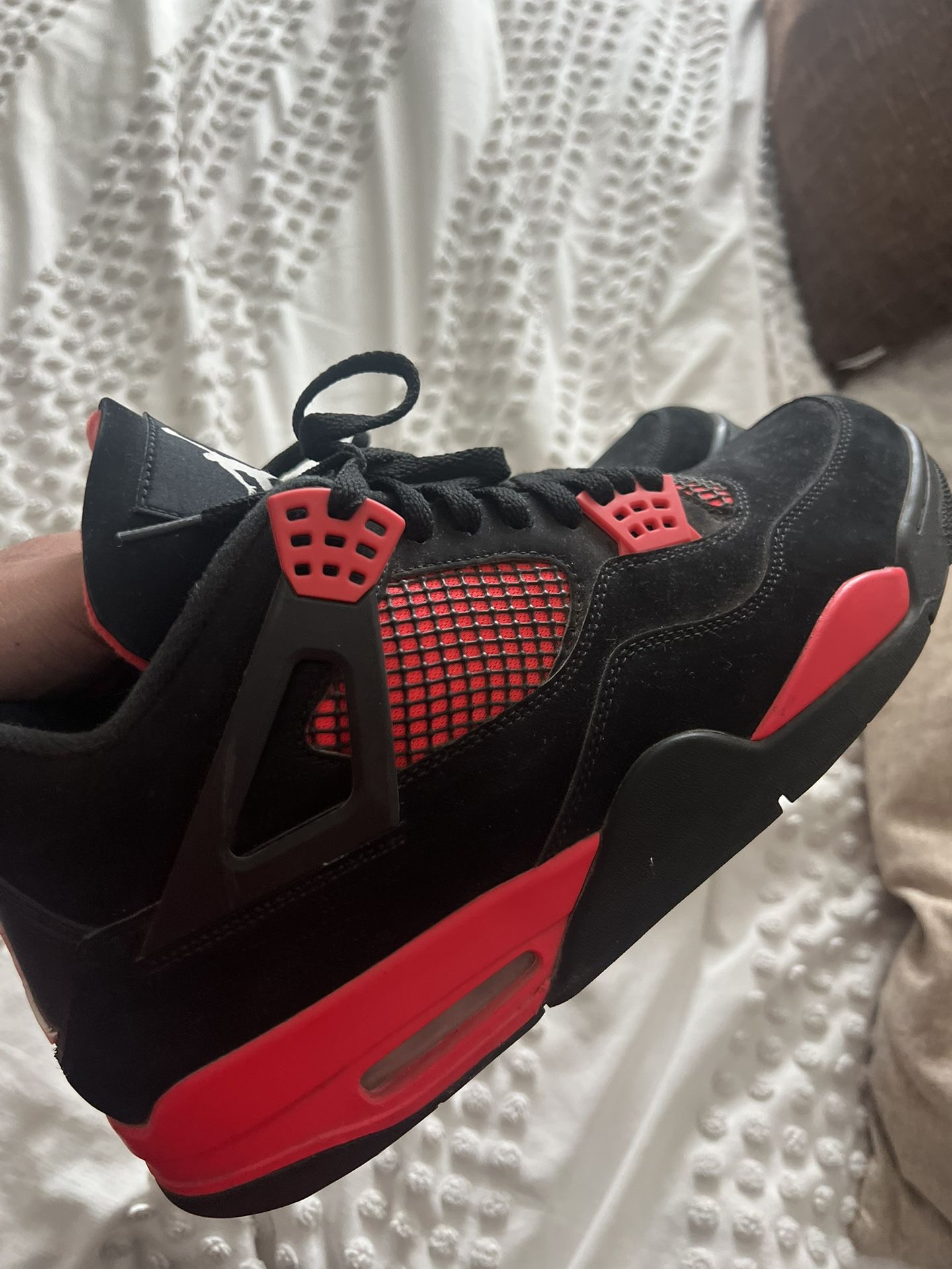 Red Thunder Jordan 4 Size 13