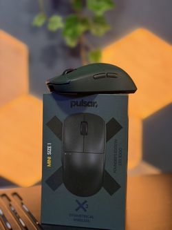 Pulsar X2 mini V1 founders edition gaming mouse.