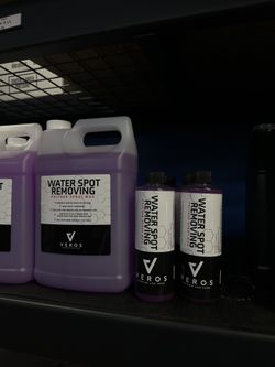 Vero’s Premium Car Care Water Spot Removing 