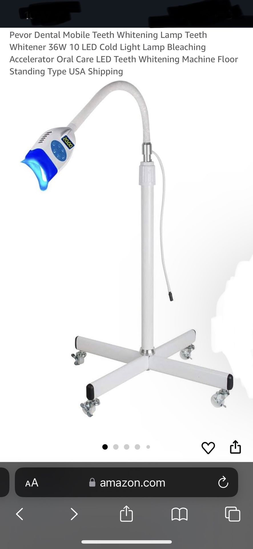 Mobile Teeth Whitener