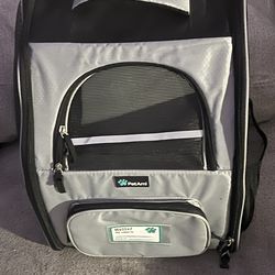 Pet carrier backpack dog cat