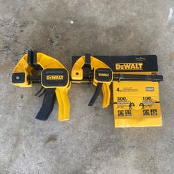 Dewalt 4 Piece Trigger Clamps