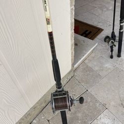 Penn Senator 113H Special 4/0 Reel With Abu Garcia Rod