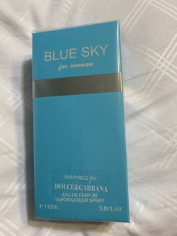 Blue sky for woman
