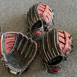 New Adult Series Cowhide Leather Softball Gloves