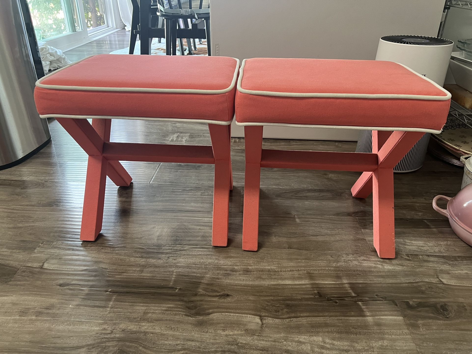 2 Ottoman - 18x18x15