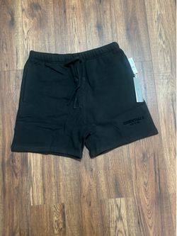 Fear of God Essentials Sweatshorts "Stretch Limo" Black - Brand New with Tags