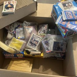 Baseball, Football And Basketball Cards From The 90s
