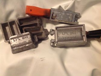 Fishing Cannon ball & ingot molds