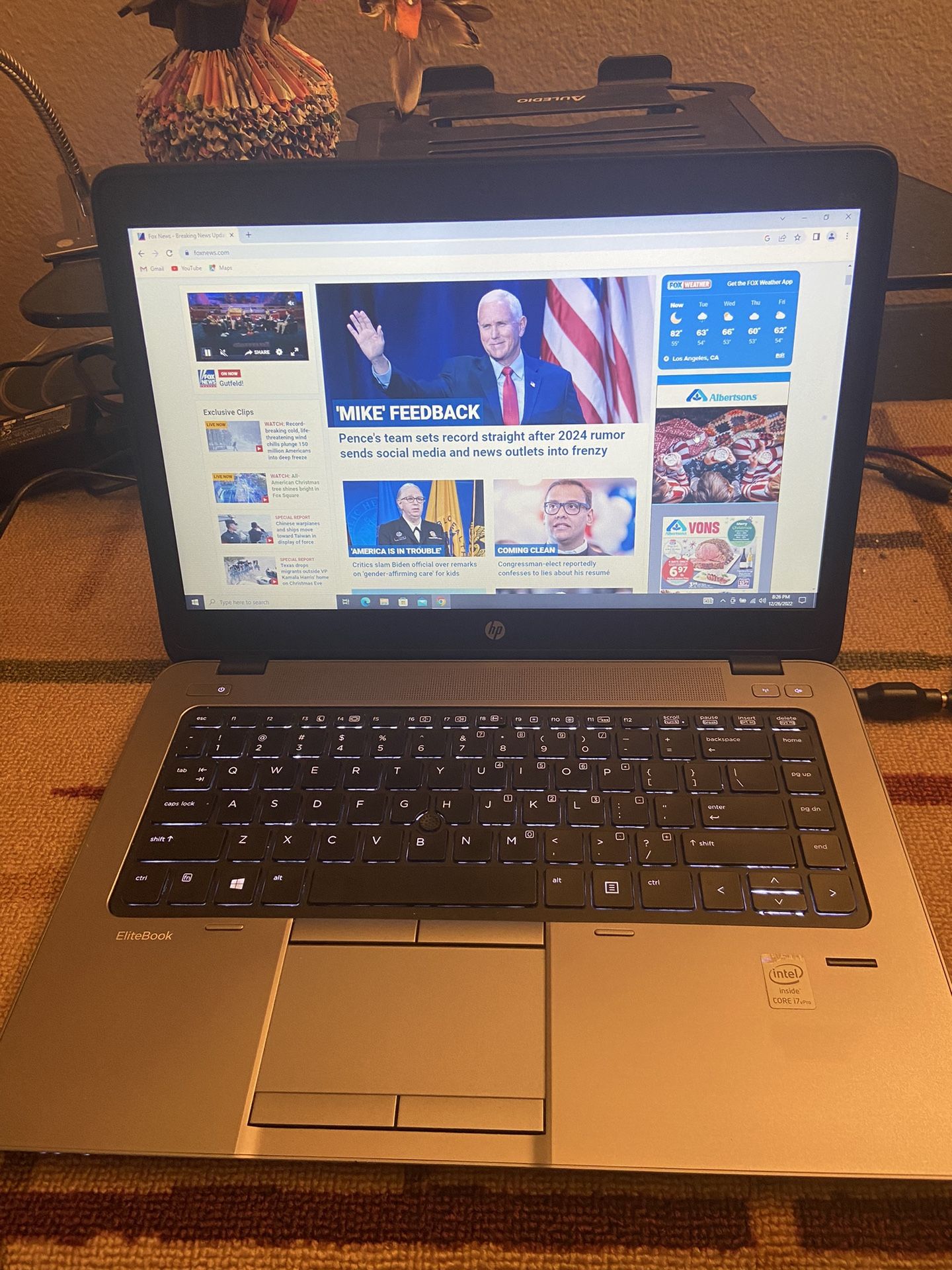 HP EliteBook 840i78gbRam500gbHDWin10ProOffice2019webcamlighted Keyboard Charger