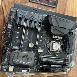 Intel 7700k,  8GB ram, MSI Z270 Gaming m5 Combo