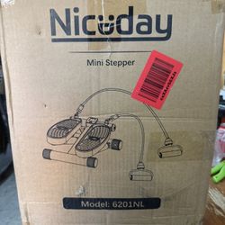 Niceday Steppers for Exercise, Mini Stair Stepper with Resistance Bands