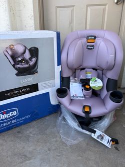 NEW! Chicco Fit360 SE ClearTex rotating convertible car seat