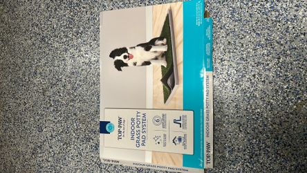 TOP PAW Indoor Grass Potty Pad System