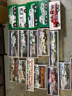 2003-2019 unopened Hess trucks