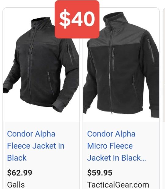 Men's CONDOR Alpha Micro Fleece Jacket