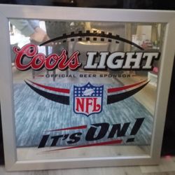 NFL Coors Mirror