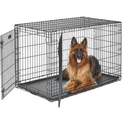 Dog Double-Door Dog Crate , 48" L 