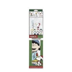 Peanuts Charlie Brown Christmas Peel & Stick Window Cling Mirror Decor New