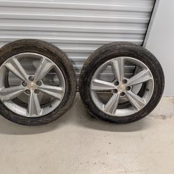 2x OEM Chevrolet Wheels 17” – 5x114.3