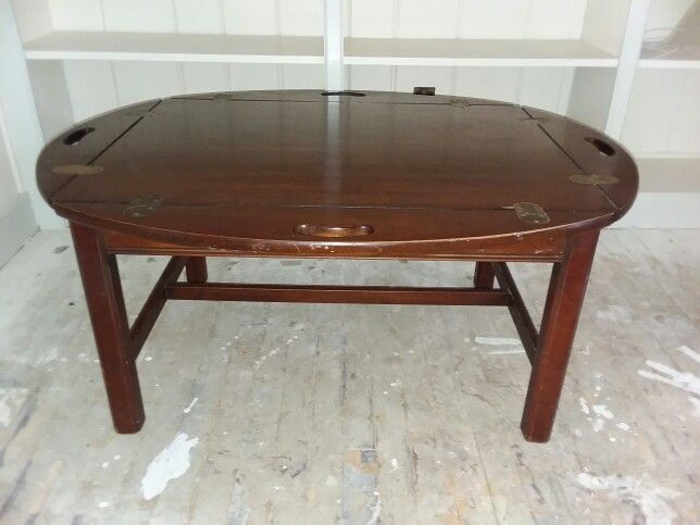 Lane Furniture 'butlers table' solid wood coffee table