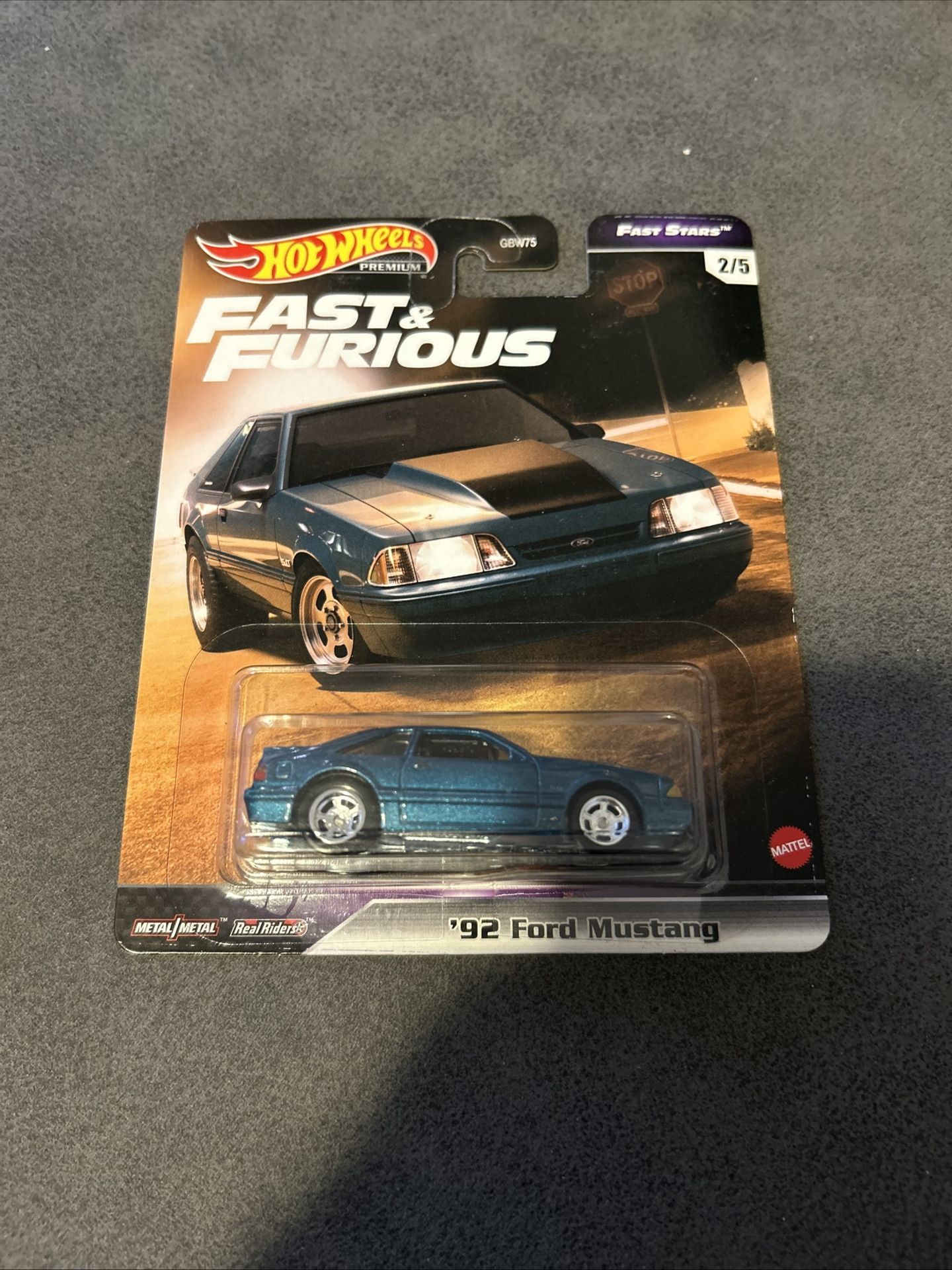 92 Ford Mustang Hot Wheels
