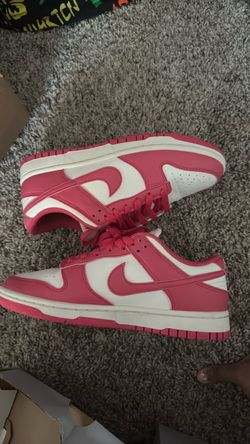Nike Dunk Low Pink and White Sneakers