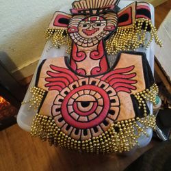 Mayan Or Aztec Handmade Costume.$20