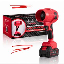 Wood Ranger Electric Cordless Leaf Blower 24V Lithium-lon Batt + Charger 55K RPM